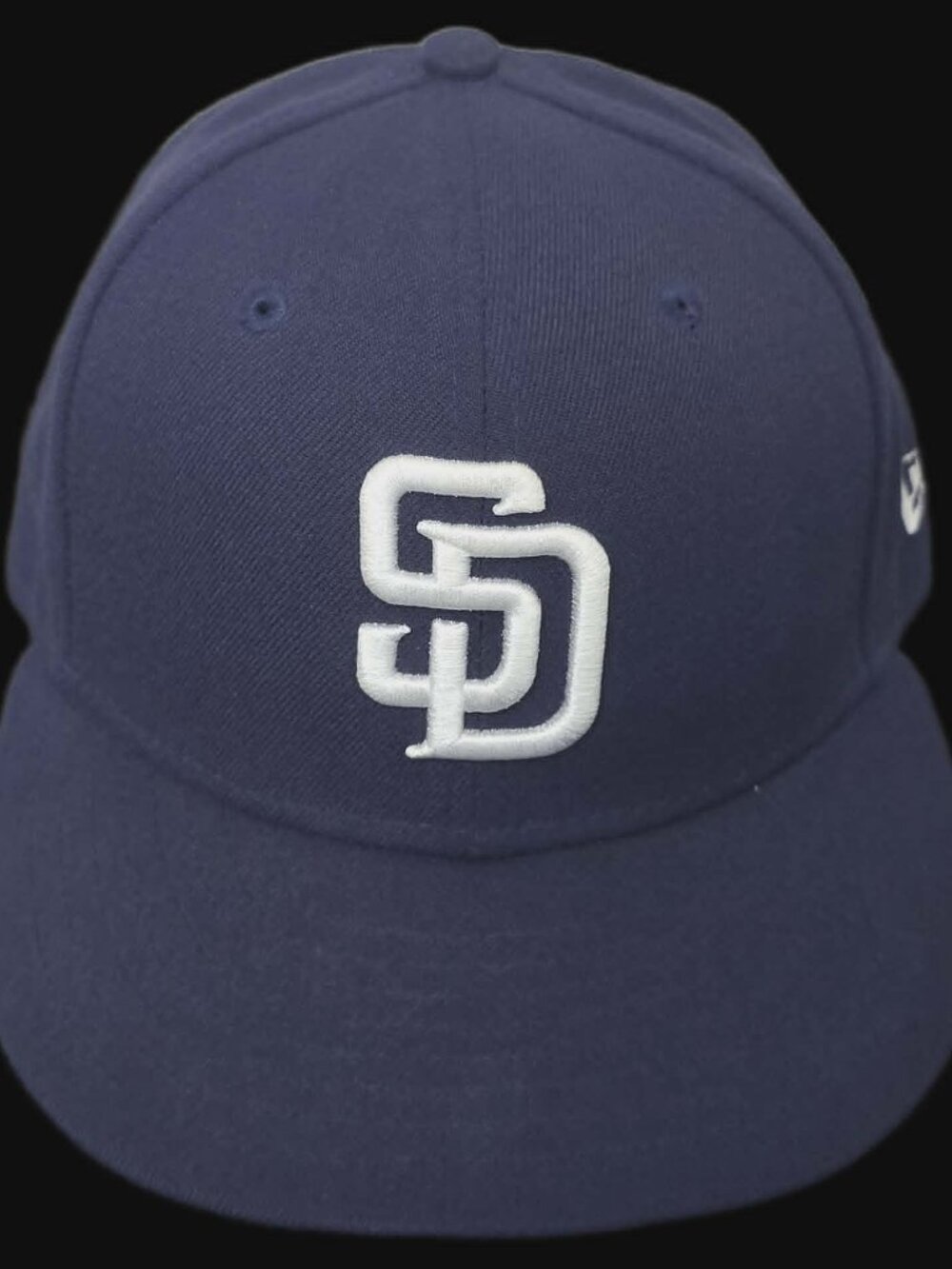 San Diego Padres New Era 59FIFTY Fitted Cap Navy Size 7